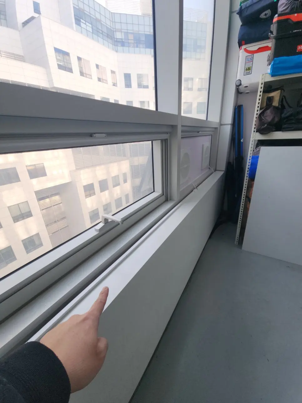 환풍기 교체 현장 사진