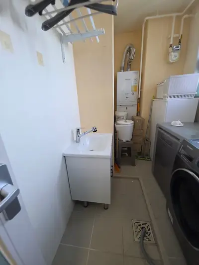 애벌 세탁 세면대 설치 업체 비용 현장 사진