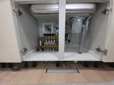 싱크대 하부장 바닥 썩음 밑판 교체 후기 및 비용 현장 사진