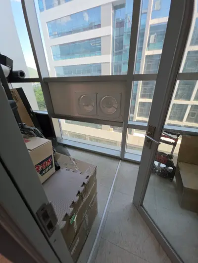 사무실 창문 환풍기 설치업체 및 비용 현장 사진