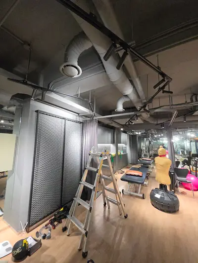서울 강남 서초 송파 콘크리트 천장 샌드백 설치 업체 가격 비용 현장 사진
