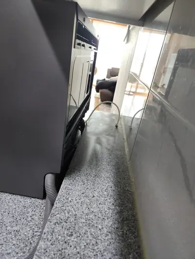 쉐프본 워시폴 수도 냉수 연결 방법 비용 현장 사진