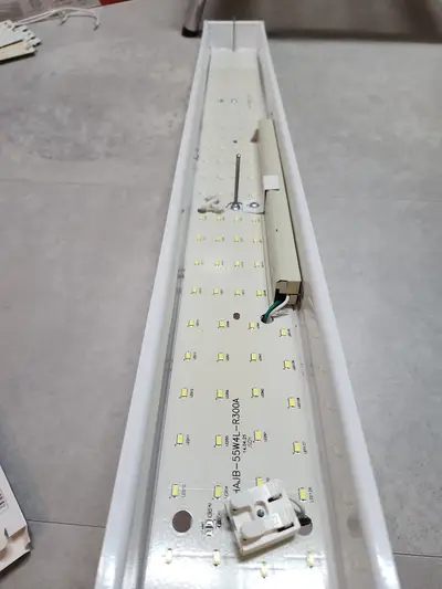 led 거실등 모듈 교체 현장 사진