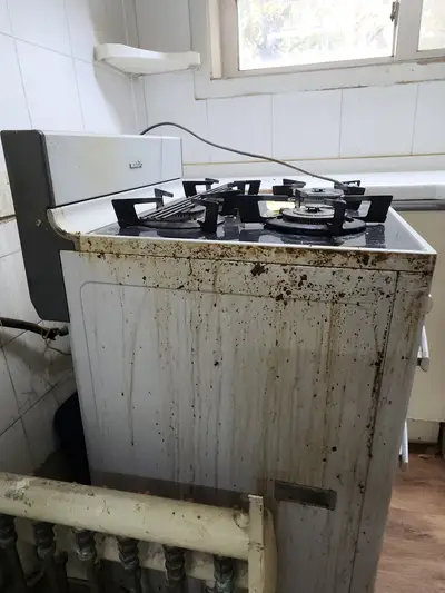 가스오븐 후드 교체 비용 가격 금액 현장 사진